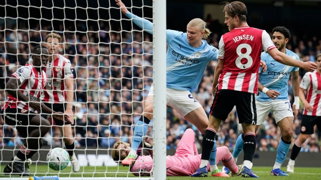 Ảnh bài viết 5 điểm nhấn Man City 3-0 Brentford: Khoan phá 'bê tông'; Haaland sắc bén