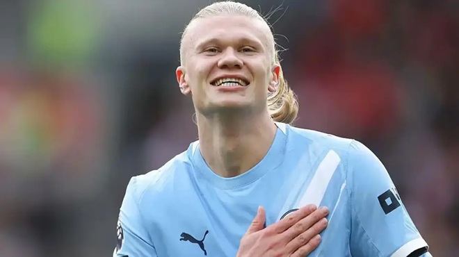 Haaland vừa tiếp tục ghi bàn cho Man City.