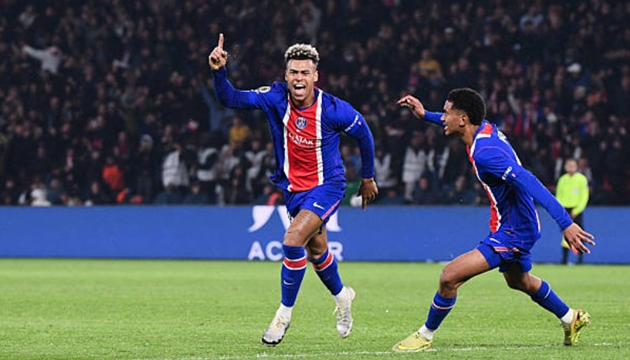 Doue ghi bàn thắng duy nhất cho PSG.