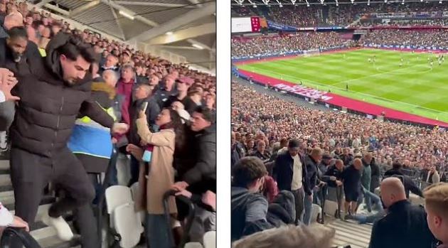 Ảnh bài viết Khán đài London Stadium dậy sóng vì CĐV đội khách "nằm vùng"