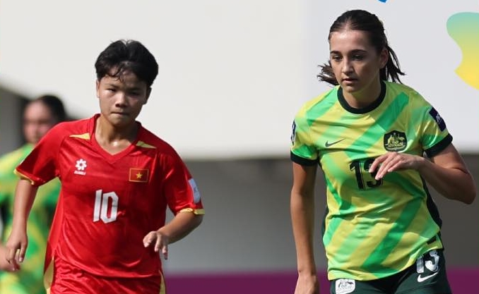 Ảnh bài viết U17 nữ VN vỡ mộng dự World Cup sau trận thua Úc