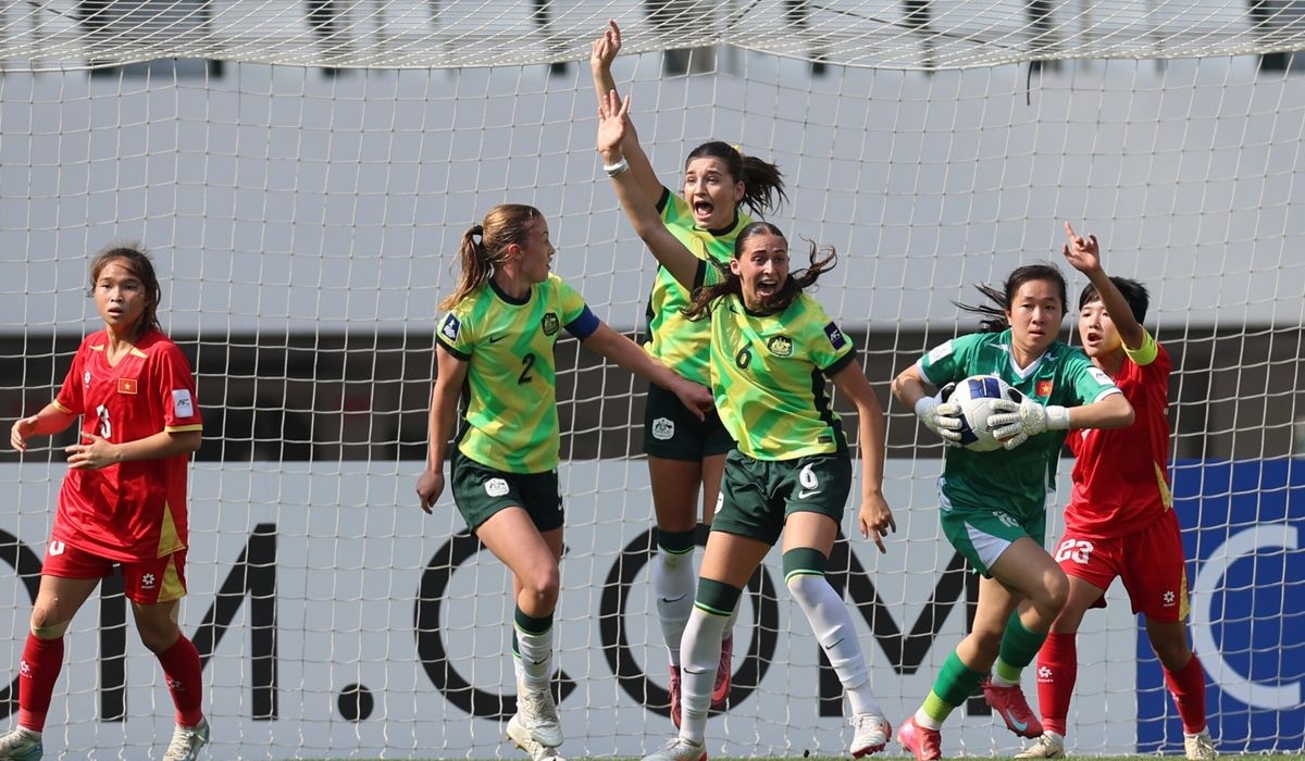 Ảnh bài viết U17 nữ VN vỡ mộng dự World Cup sau trận thua Úc