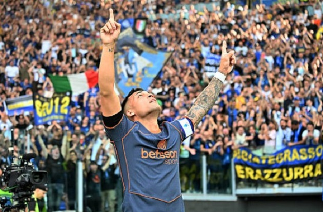 Lautaro Martinez là mũi nhọn mà hậu vệ Lazio phải theo sát.