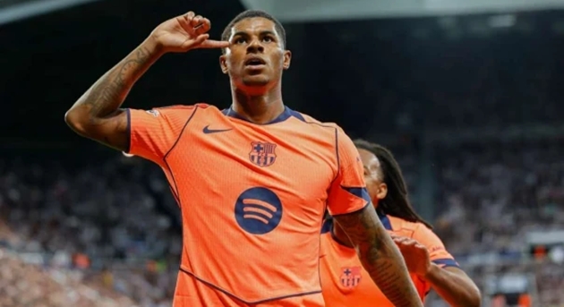 Rashford nhiều lần tỏa sáng trong màu áo Barcelona.