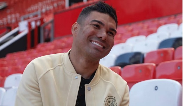 Casemiro đặt niềm tin lớn vào Carrick.