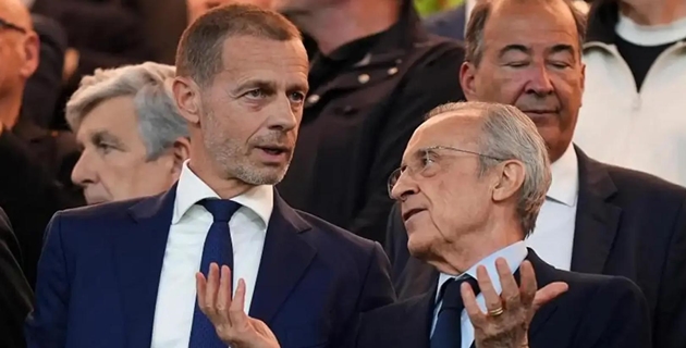 Chủ tịch Florentino Perez muốn kiện Barcelona lên UEFA.