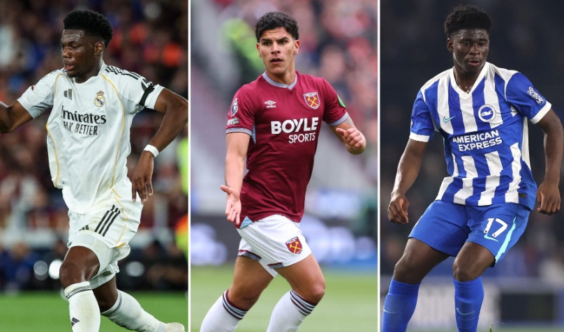Aurelien Tchouameni, Mateus Fernandes và Carlos Baleba là những mục tiêu được MU nhắm đến để nâng cấp tuyến giữa.
