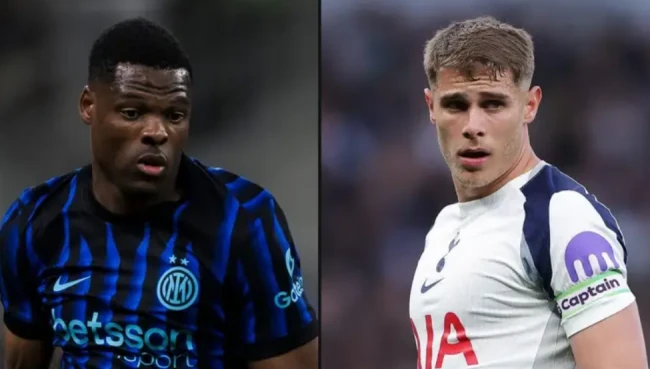 Dumfries và Micky van de Ven là 2 mục tiêu nổi bật của Liverpool.
