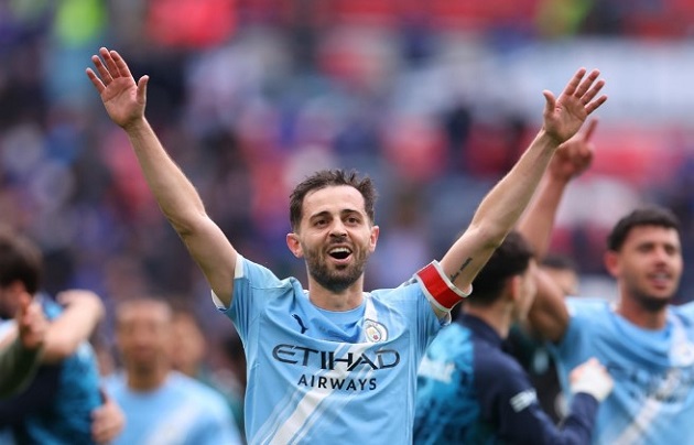 Ảnh bài viết Silva tri ân Man City sau chức vô địch FA Cup