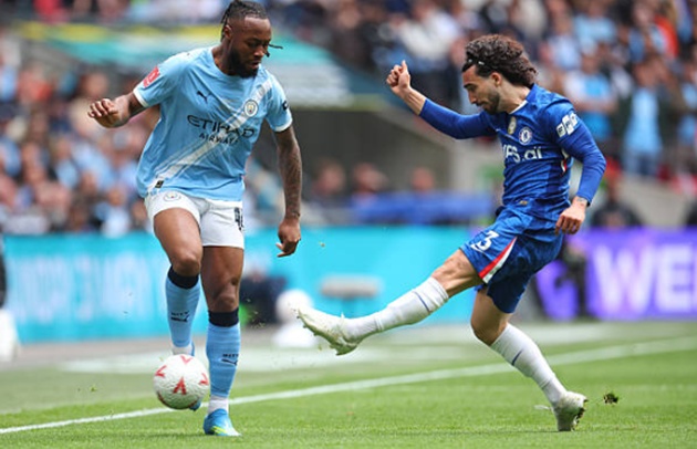 Marc Cucurella (6/10): Được đẩy lên đá cao hơn thường lệ, cầu thủ người Tây Ban Nha đã chạy không biết mệt mỏi và gây ra nhiều rắc rối cho các hậu vệ Man City nhờ nguồn năng lượng dồi dào của mình.