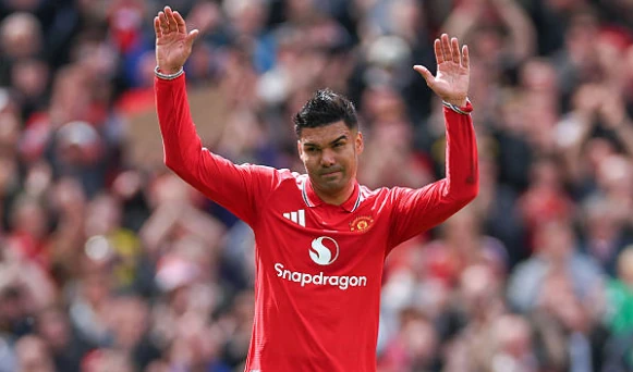 Casemiro đã chơi trận cuối cho MU tại Old Trafford.