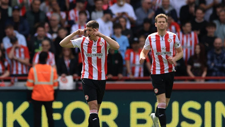 Ảnh bài viết Đánh rơi chiến thắng phút 88, Palace chia điểm Brentford