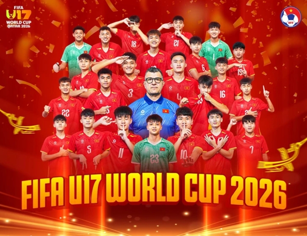 Chiến tích lịch sử của U17 Việt Nam.