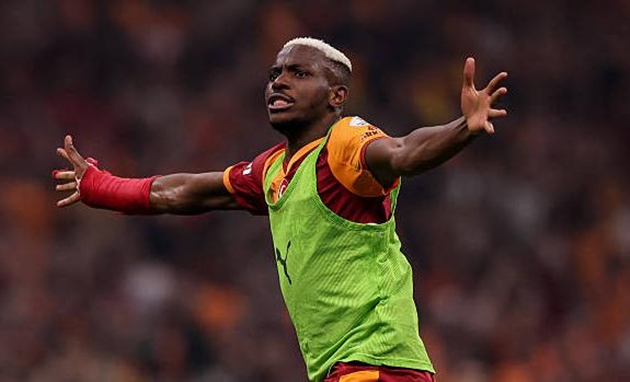 Victor Osimhen gây ấn tượng trong màu áo Galatasaray.