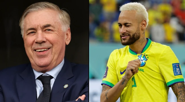 Ảnh bài viết HLV Ancelotti gọi Neymar trở lại tuyển Brazil dự World Cup 2026