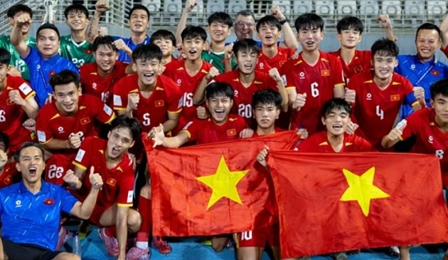 Bóng đá trẻ Việt Nam đang đi đúng hướng.