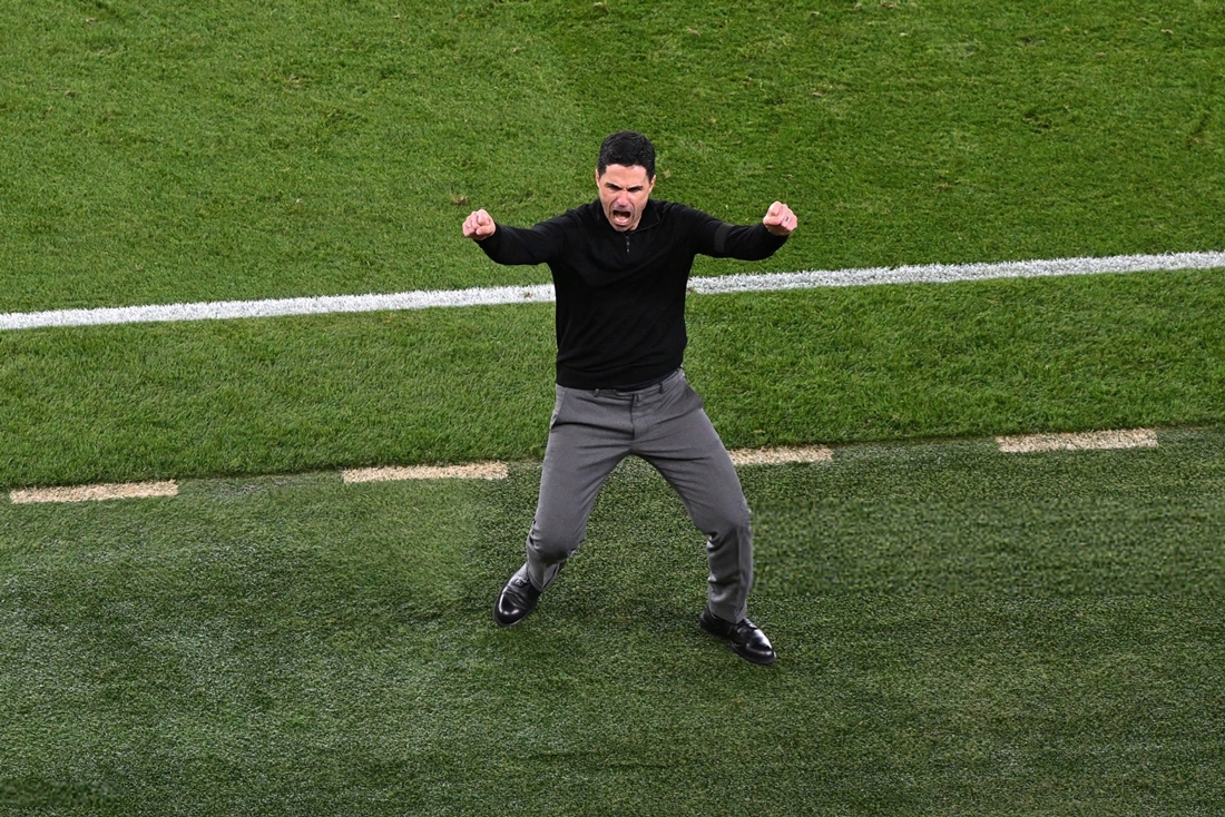 Mikel Arteta đang giúp Arsenal tiến gần đến chức vô địch Ngoại hạng Anh.