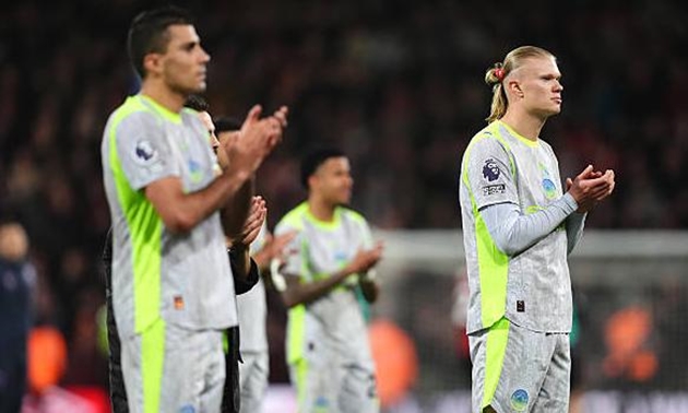 Bàn gỡ hòa của Erling Haaland là không đủ dành cho Manchester City.