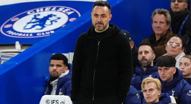 Ảnh bài viết De Zerbi quyết sống chết cùng Tottenham để trụ hạng
