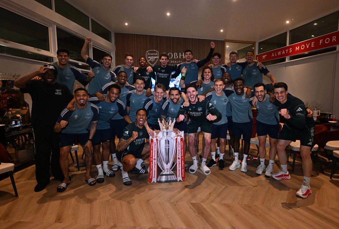 Ảnh bài viết Arsenal nhận tiền thưởng kỷ lục nhờ ngôi vương