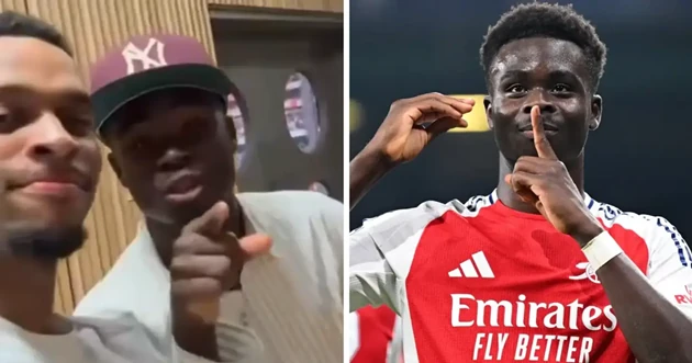Ảnh bài viết Saka bị mỉa mai "kiêu ngạo" sau khi Arsenal đăng quang
