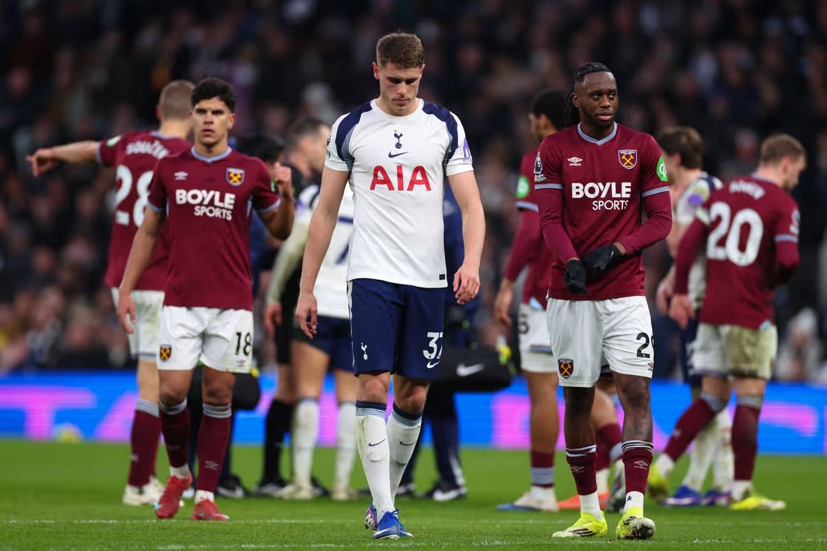 Ảnh bài viết Kịch bản trụ hạng Ngoại hạng Anh của Tottenham và West Ham