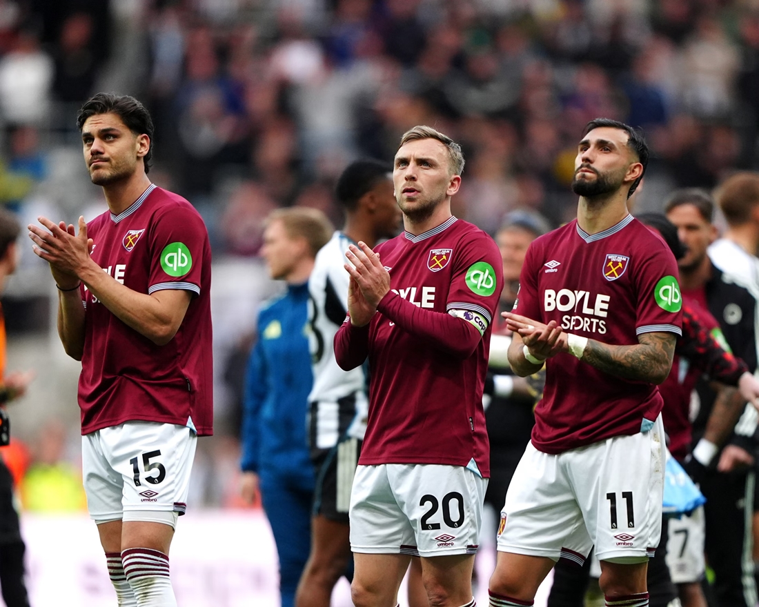 Hy vọng ở lại Ngoại hạng Anh mùa sau của West Ham rất mong manh.