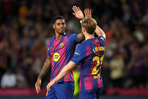 De Jong muốn Rashford tiếp tục khoác áo Barcelona.