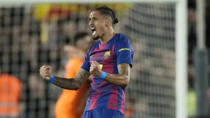 Raphinha cho thấy tầm ảnh hưởng tại Barca.