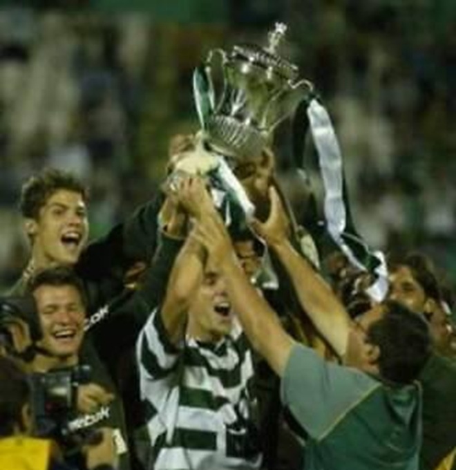 Ronaldo chưa giành danh hiệu lớn với Sporting.
