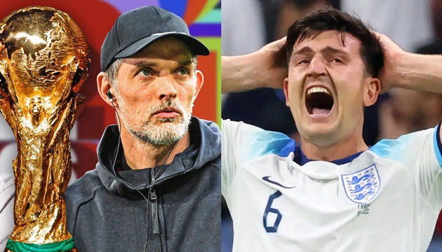 Thomas Tuchel gây bất ngờ khi loại Harry Maguire.