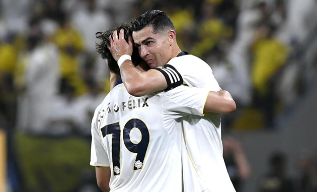 Ảnh bài viết Joao Felix giải mã giọt nước mắt của Ronaldo tại Al Nassr