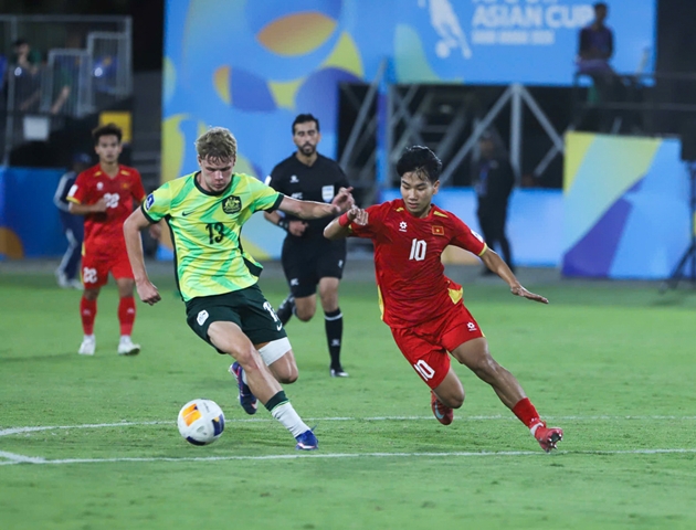 U17 Việt Nam lần đầu góp mặt ở sân chơi lớn World Cup U17. Ảnh: VFF