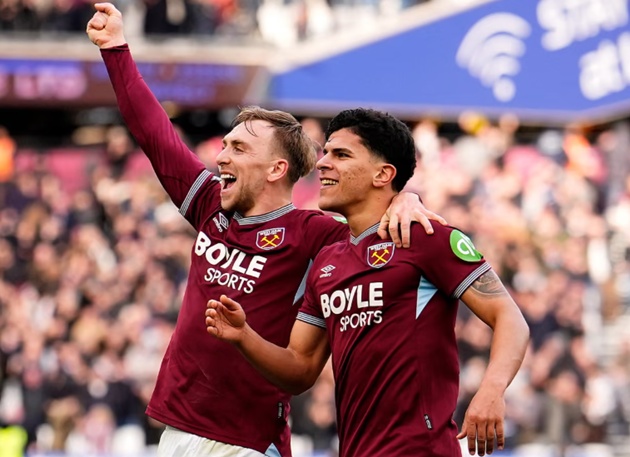 Bowen và Fernandes là những ngôi sao chất lượng của West Ham.