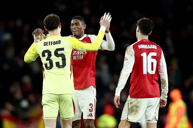 Tommy Setford có thể ra mắt Ngoại hạng Anh trong màu áo Arsenal.