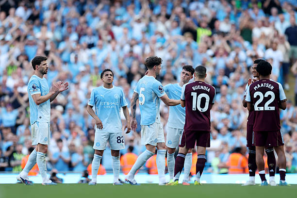 Ảnh bài viết Ngược dòng Man City, Aston Villa phá hỏng ngày chia tay Guardiola