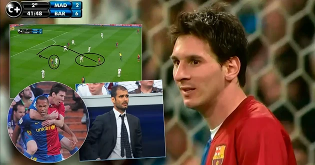 Pep tạo dấu ấn đặc biệt khi dẫn dắt Barca hủy diệt Real 6-2.