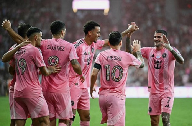 Inter Miami có màn ngược dòng đầy ấn tượng.