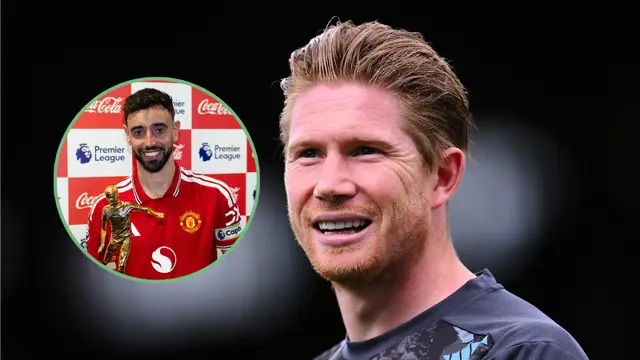 Ảnh bài viết De Bruyne từng ấm ức vụ mất kiến tạo trước khi Bruno phá kỷ lục