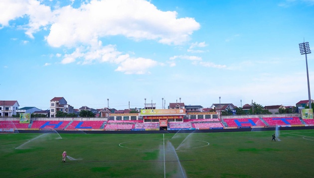 Sân Hà Tĩnh được chọn tổ chức trận play-off V-League.
