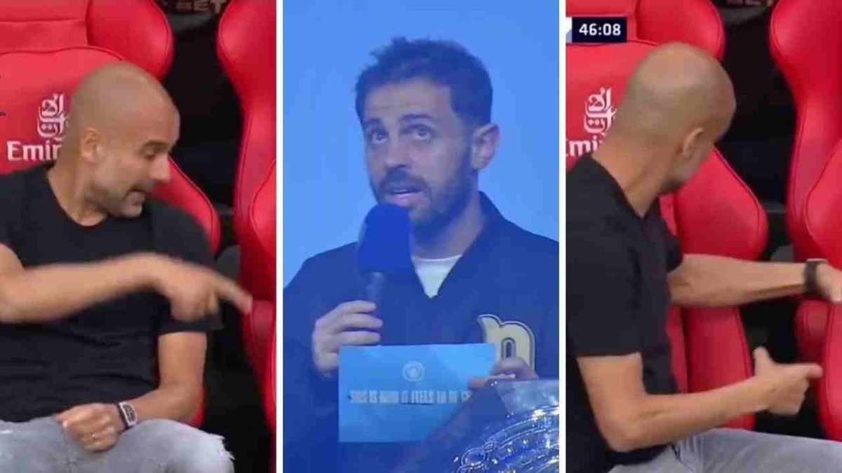 Bernardo Silva đã hỏi Pep Guardiola về một khoảnh khắc khó hiểu.
