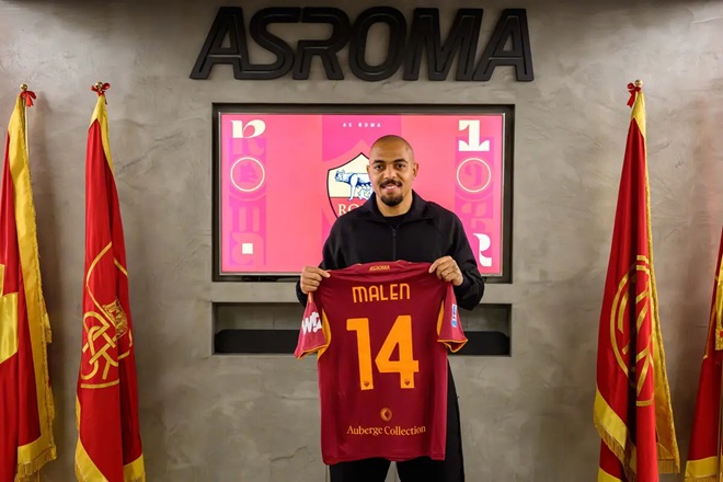 Ảnh bài viết AS Roma chi 25 triệu euro mua đứt Donyell Malen từ Aston Villa
