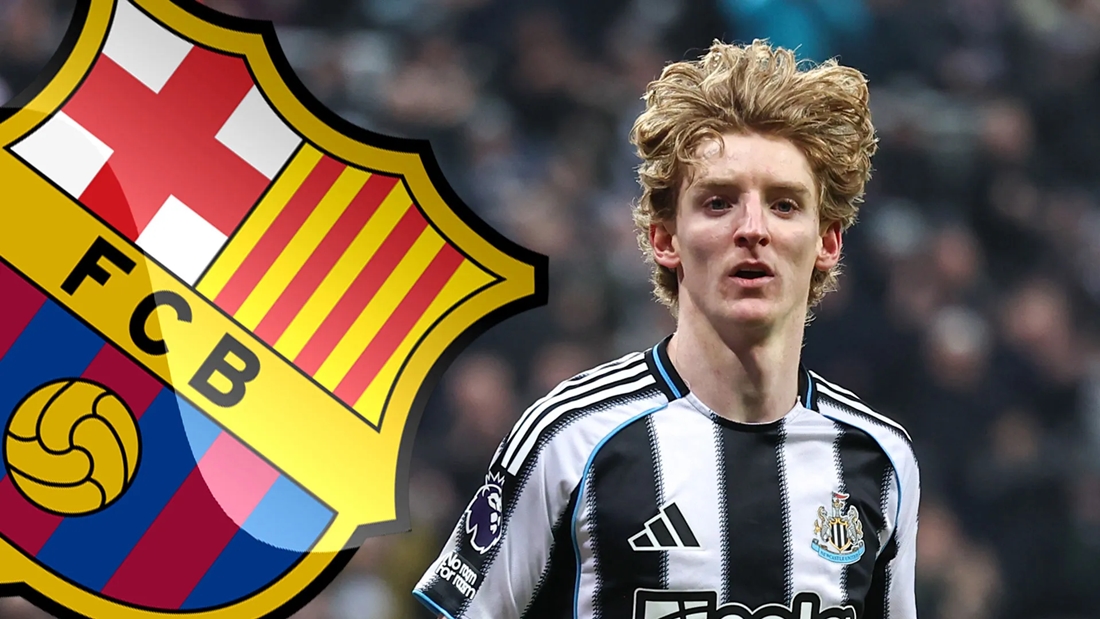 Anthony Gordon và Barca được cho đã đạt thỏa thuận cá nhân.
