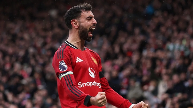 Ảnh bài viết Hồi sinh dưới thời Carrick, Bruno Fernandes lọt top 10 châu Âu