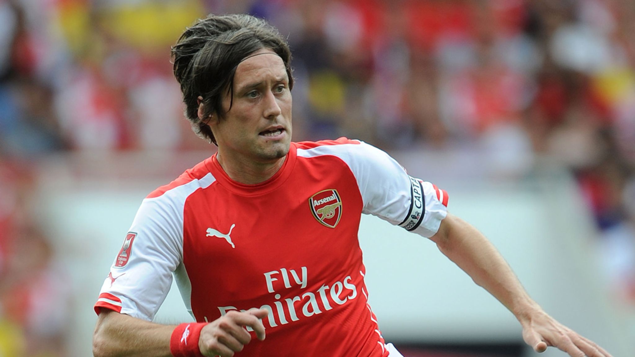 Ảnh bài viết Tomas Rosicky và vinh quang không nằm trên những tấm huy chương