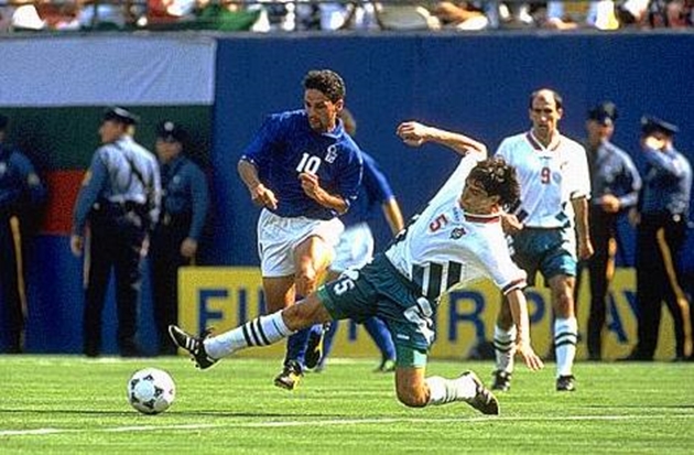 Roberto Baggio gây ấn tượng ở World Cup 1994.