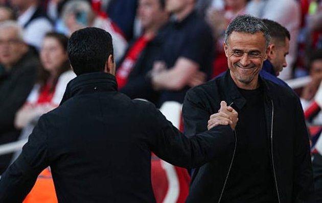 Ảnh bài viết Arteta hết lời ca ngợi Luis Enrique thềm chung kết C1