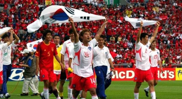 Hàn Quốc là đồng chủ nhà tại World Cup 2002.