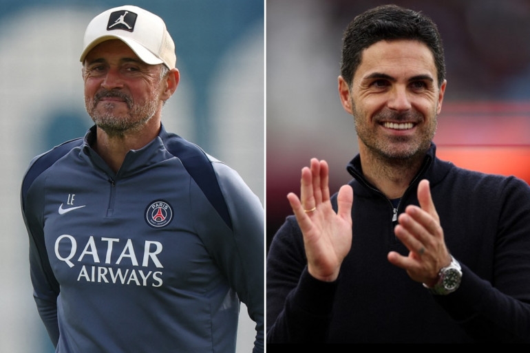 Luis Enrique và Mikel Arteta xây dựng 2 đội bóng với các thái cực đối lập.