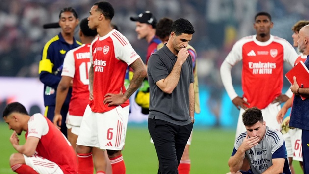 Ảnh bài viết Thua đau PSG tại Budapest và bài toán về bản lĩnh của Arteta
